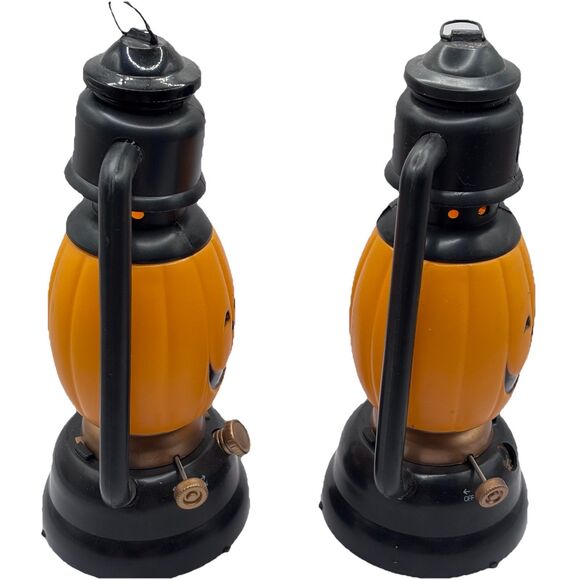 Vintage mini blow mold Jackolantern Lantern Glo-Thru untested needs batt rare 2 - Picture 7 of 11